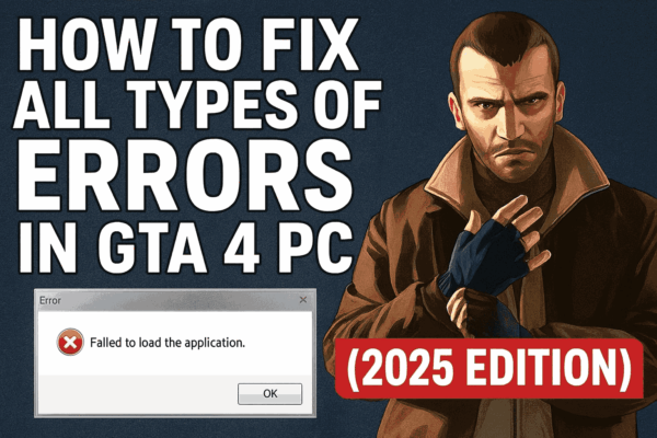 How to Fix ALL Types of Errors in GTA 4 PC (2025 Edition) How to Fix ALL Types of Errors in GTA 4 PC (2025 Edition)
