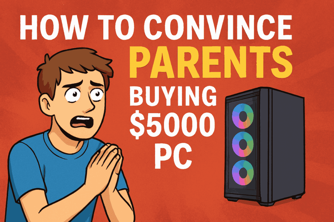 How to convince parents buying 5000$