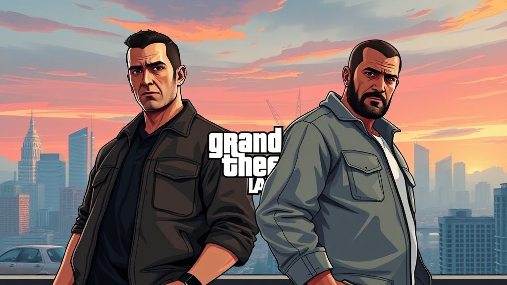 GTA 5 & GTA 4 Protagonists Team-Up
