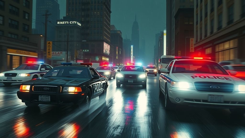 GTA 4 Chase Scene - Liberty City Police Pursuit