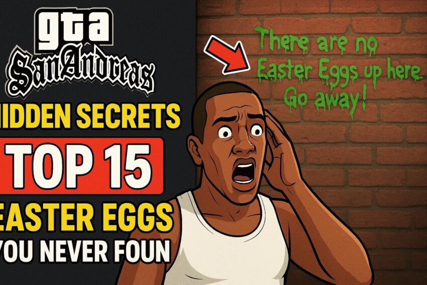 GTA San Andreas Hidden Secrets - Top 15 Easter Eggs You Never Found